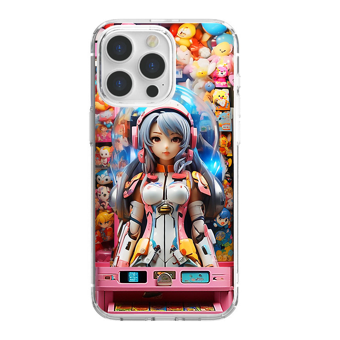 Space Girl Toy Machine - iPhone 15 Case