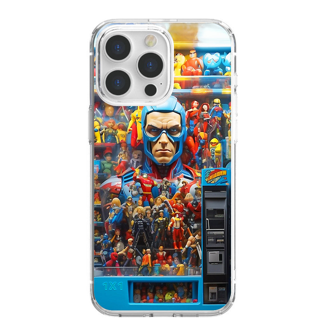 Super Hero Toy Machine - iPhone 15 Case